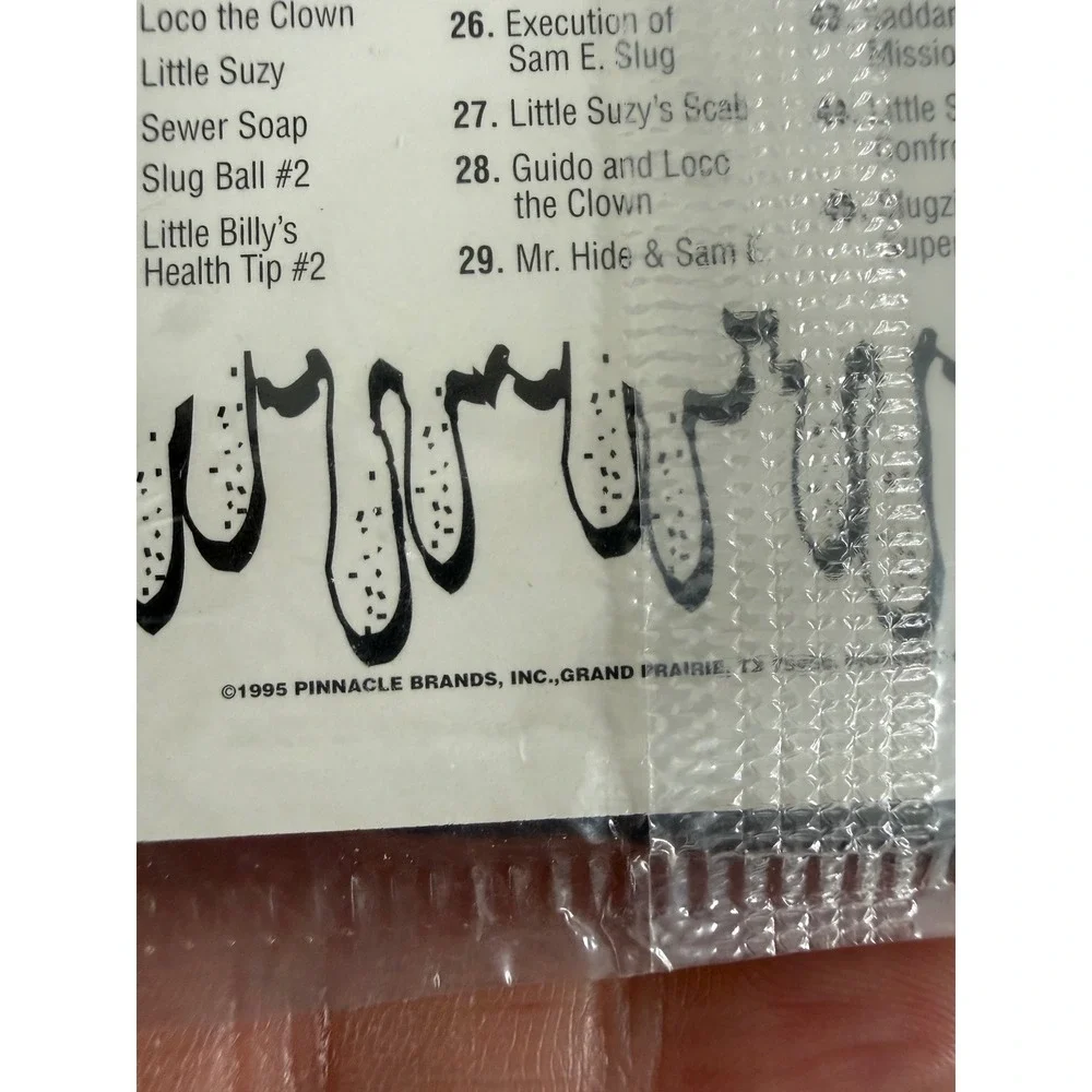 1995 bundle of sealed packs of Slug Pogs from‎ Pinnacle